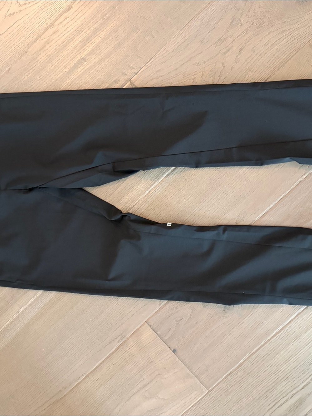 Women's Black Golf Flare Pants